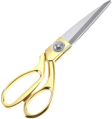 The HSR Enterprises Gold Professional Tailoring Scissors(Set of 1, Gold)