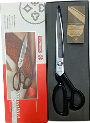 Shuttle MUNDIYAL 2488-12KE Premium Tailoring Shears Signature Series Scissors(Set of 1, Multicolor)