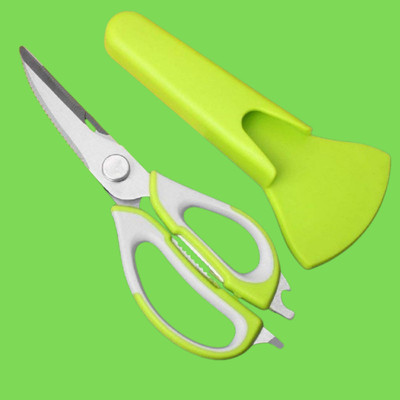 ABEEBHA Secissors_16 Scissors(Set of 1, Green)