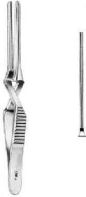 alis 10.5Cm/4 1/2 Inch Atrauma Bulldog Clamps De-Bakey Straight, A-Gen-605-10 Scissors(Set of 1, Silver)
