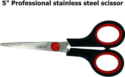 BABILA Official cutting Scissor-CS-V016 Black Scissors(Set of 1, Black)