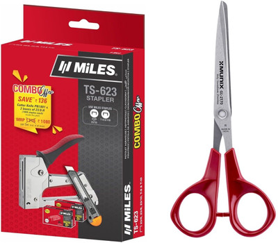 munix Mx GL-2170(1)+TS 623 COMBO(1) Scissors(Set of 1, Multicolor)