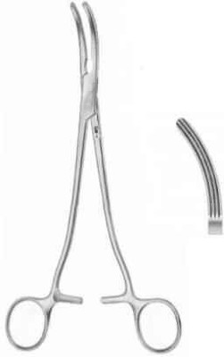 alis 22Cm/8 3/4 Inch Heaney Atrauma Curved, Al-Gen-164-22 Scissors(Set of 1, Silver)