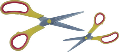ALYRATOOLS HDMultipurpose Scissors Set S-5 Scissors(Set of 2, Red, Yellow)