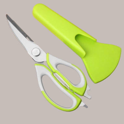 ABEEBHA Secissors_6 Scissors(Set of 1, Green)