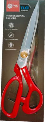TLO 10 Inch PIN Scissors(Set of 1, Silver)