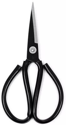 DSHARPP Multi function Craft /Tailoring/Gardening Household Scissors-MT-N16 Scissors(Set of 1, Black-KM16)