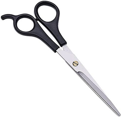 AVEU Grooming Scissors Light weight Scissors(Set of 1, Black)