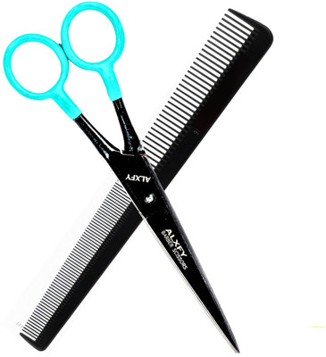 alxfy Salon Scissors Combo PK Professional Barber Hair Cutting Saloon Scissor Set Scissors(Set of 1, Black)
