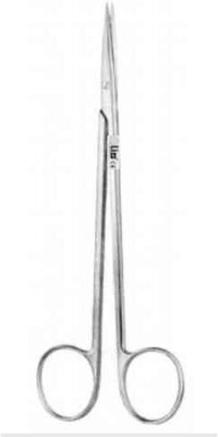 alis 15Cm/6 Inch Nerv-Praparierschere Nerve Dissecting Scissors Curved, A-Gen-148-15 Scissors(Set of 1, Silver)