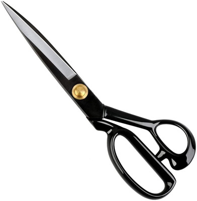 computronics A-250 Scissors(Set of 1, Black)