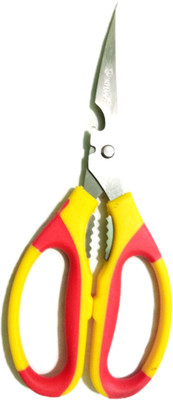 Ritco BAS Assured Broad Blade Fish Cutter With Opener Feature Scissors(Set of 1, Yellow)