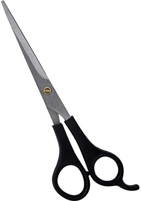 Aravli Moustache/ Beard/ Eyebrow /Nose Hair Trimming Scissor for Men and Women Scissors(Set of 1, Black)