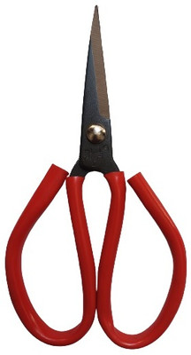 DSHARPP Bonsai Steel Garden Multipurpose Scissor-RM3 Scissors(Set of 1, Red_25)