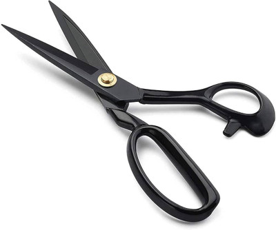 EcoRoots Black Tailoring Scissor A250M1 Scissors(Set of 1, Black)
