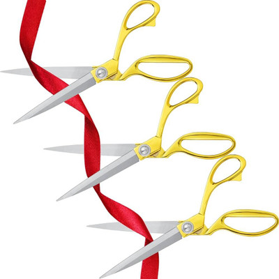 MAGIC INTERFAB Korean Technology Scissors(Set of 1, Silver, Gold)