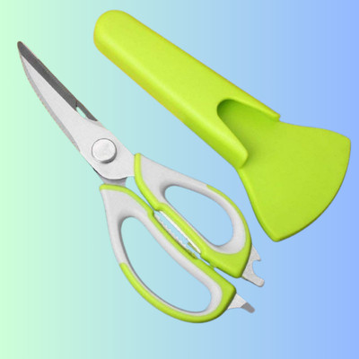ABEEBHA Secissors_18 Scissors(Set of 1, Green)