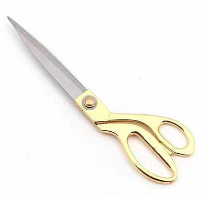 Tekzie Golden Premium Professional Stainless Steel Scissor for Household purposes Scissors(Set of 1, Gold)