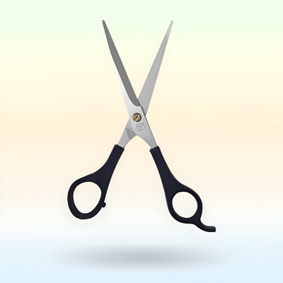 JSBM GROUP Beard And Hair Grooming Barber Hairdressing Styling (Cutting Scissor) Scissors(Set of 1, Black)