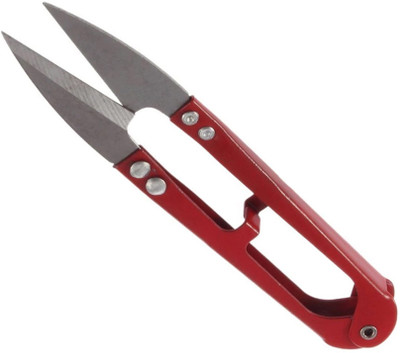 The Mark Best Trimmer Silk Thread Cutter Rotary Fabric Cutter Scissors(Set of 3, Multicolor)