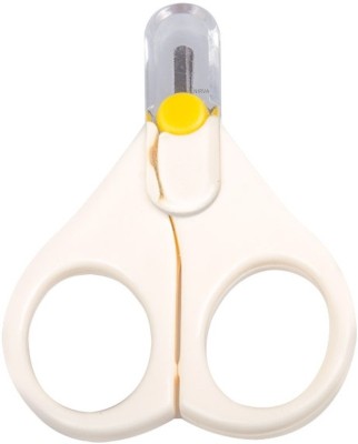 NIRVA Newborn Kids Baby Baby Nails Scissors Lovely Mini Clipper Trimmer Baby Nail Care (WHITE) Scissors(Set of 1, White)
