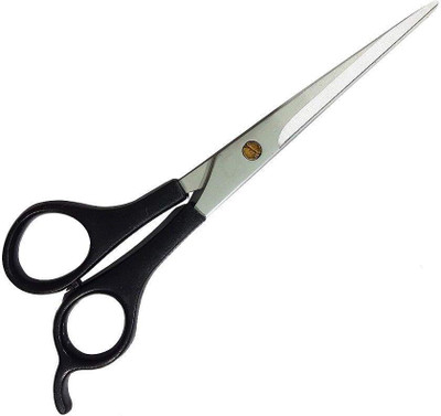 JSBM GROUP Hair Cutting Scissor Smooth And Comfortable Stainless Steel For Men Women Scissors(Set of 1, Black)