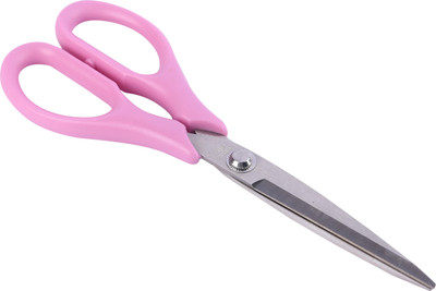 KURVI All Purpose Scissor Set For Hair Cut SC50 Scissors(Set of 1, Pink)