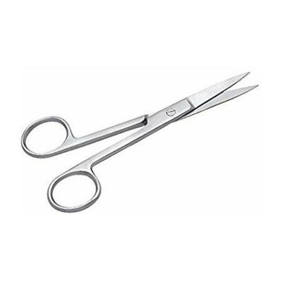 SANJU Khushi Surgicals dressing scissor sharp / sharp 7 inch Scissors(Set of 1, Silver)