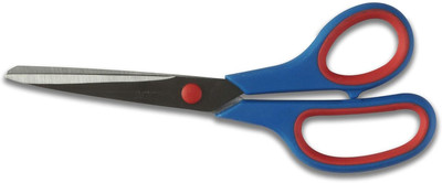 Workcart Stainless Steel Kitchen/Office Scissors Shears Tool Scissors(Set of 1, Red, Blue)
