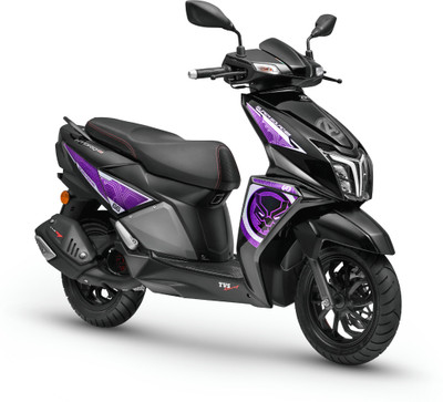 TVS NTORQ 125 Super Squad Edition Booking for Ex-Showroom Price(Stealth Black)