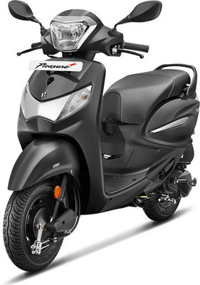 Hero Pleasure+ 110 VX (OBD2B) Booking for Ex-Showroom Price(Mat Black)