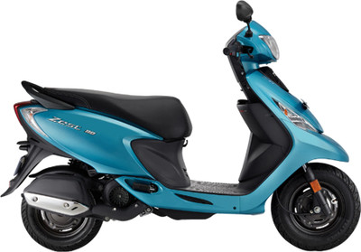 TVS Zest Booking for Ex-Showroom Price(Turquoise Blue)
