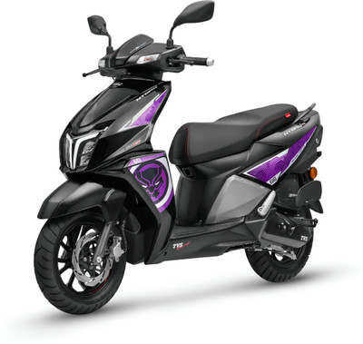 TVS NTORQ 125 Super Squad Edition Booking for Ex-Showroom Price(Stealth Black)
