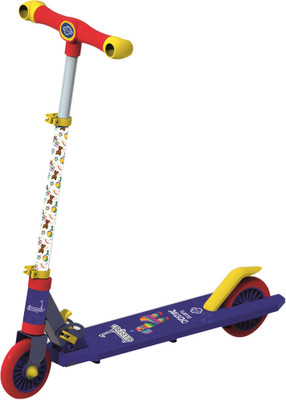 Motherhood 2 Wheeler Foldable Kick Scooter Height Adjustable Skating Cycle (6+ Years) Kids Scooter(Blue, Pack of 1)