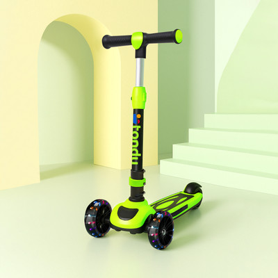 TONDU Mars Kick Scooter for Kids |For 3+ Years |Foldable Kids Scooter with PVC Wheels Kids Scooter(Green)