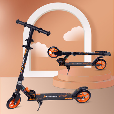 SPEEDFOX Kick scooter for kids and adult with smooth brake, foldable handle scooter Adult Scooter(Orange, Pack of 1)