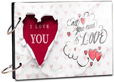 Creative Print Solution I LOVE YOU (5) Theme,  Scrapbook Kit(DIY)