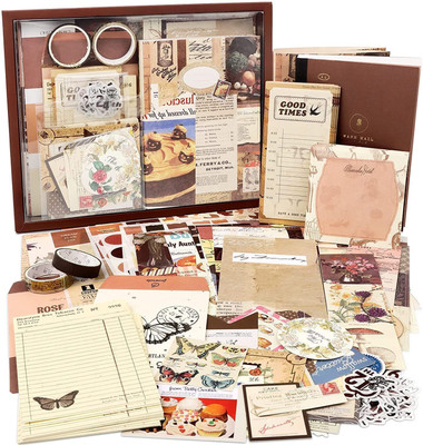 primetreads brown Scrapbook Kit Theme,  Scrapbook Kit(DIY)