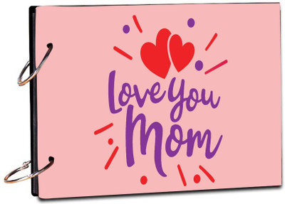 Creative Print Solution love you mom heart Theme,  Scrapbook Kit(DIY)