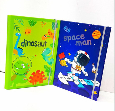 KidsZeeNie Space Design Colouring Book with Colours Gift Set for Kids Theme,  Scrapbook Kit(DIY)