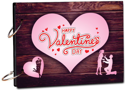 Creative Print Solution Valentine day Wooden heart Scrap Book Photo Album Theme,  Scrapbook Kit(DIY)