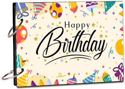 Creative Print Solution Happy birthday cake Theme,  Scrapbook Kit(DIY)