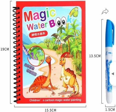 Zmoly Magic water reusable book Theme,  Scrapbook Kit(Partially Assembled)