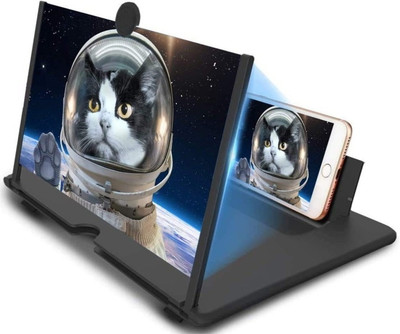 JANGI 9 inch 3 times 3D magnifier fresnel mirror HD Screen Expander Phone