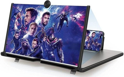 JANGI 10 inch Screen Magnifier for Cell Magnifing Screen Enlarger for Movies F6500 Screen Expander Phone