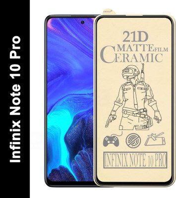 TWIGLO Edge To Edge Tempered Glass for INFINIX NOTE 10 PRO(Pack of 1)