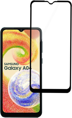 HUPSHY Edge To Edge Tempered Glass for Samsung Galaxy A04(Pack of 1)