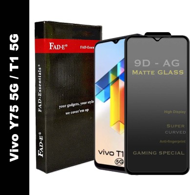 FAD-E Edge To Edge Tempered Glass for Vivo T1 5G|Y75 5G|Y56 5G|T1X|T2X 5G(Pack of 1)