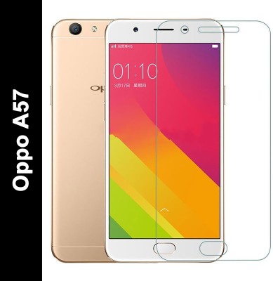 Alac Tempered Glass Guard for Oppo A57(Pack of 1)