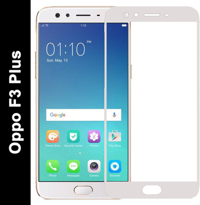 Frazil Edge To Edge Tempered Glass for Oppo F3 Plus(Pack of 1)